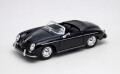 ミニカー　WELLY  ダイキャスト（開閉機構アリ）　1/24　WE24106BK　ポルシェ 356A スピードスター(コンバーチブル)ブラック　4548565453818