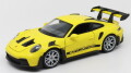お取り寄せ予約品　7月頃　再発売　ミニカー　WELLY  ダイキャスト（開閉機構アリ）　1/24　WE24122Y　ポルシェ 911 GTR RS (992) イエロー　4548565481996