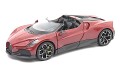 お取り寄せ予約品　8月頃　ミニカー　WELLY  ダイキャスト（開閉機構アリ）　1/24　WE24127R　ブガッティ W16 ミストラル レッド　4548565500987