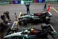 予約品　4月頃　ミニカー　Sparky（スパーク） 1/64　Y419　Mercedes-AMG PETRONAS Formula One Team No.44 & No.63 Las Vegas GP 2024 George Russell & Lewis Hamilton　9580006134196