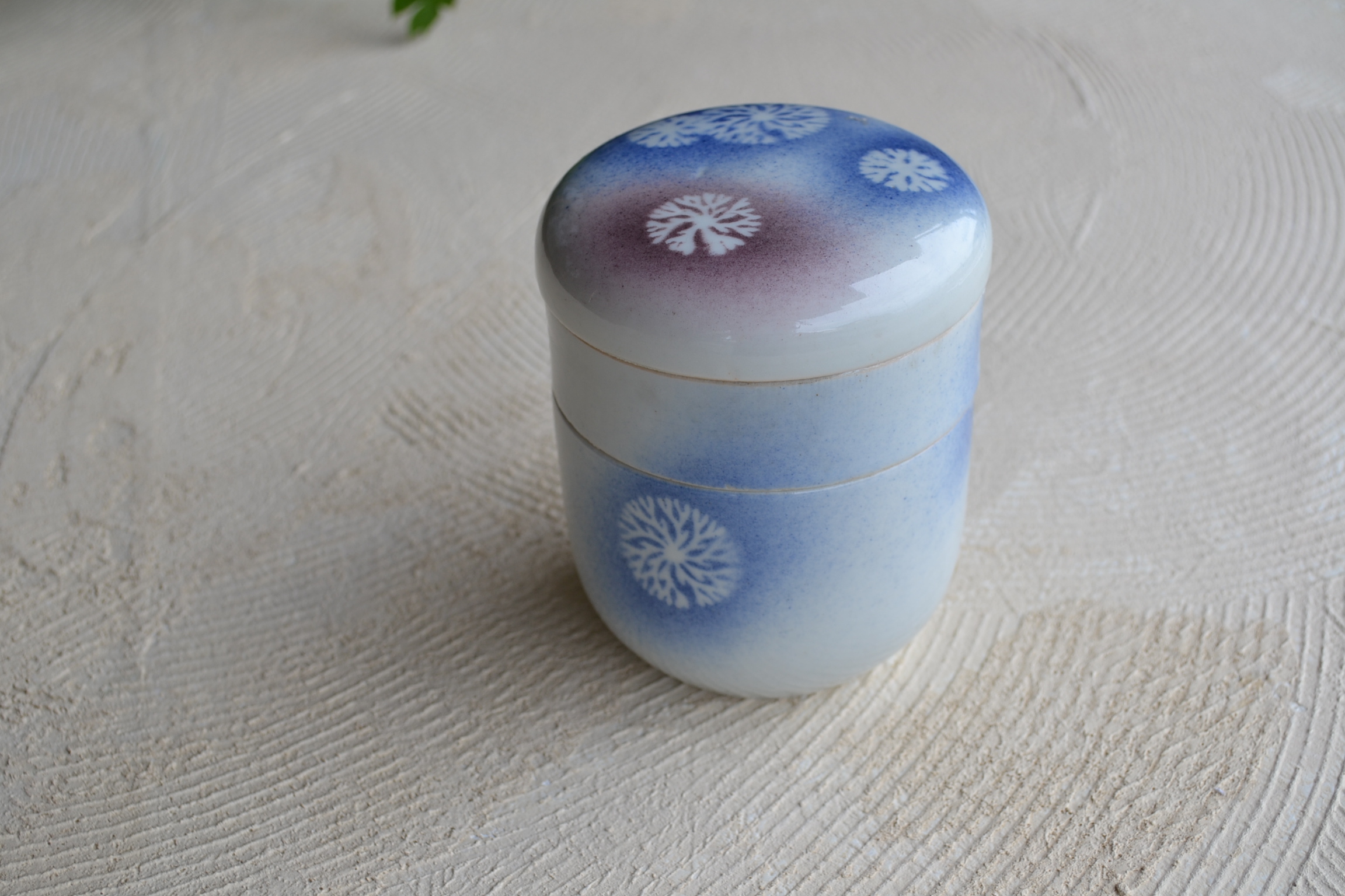 雪結晶紋二段重