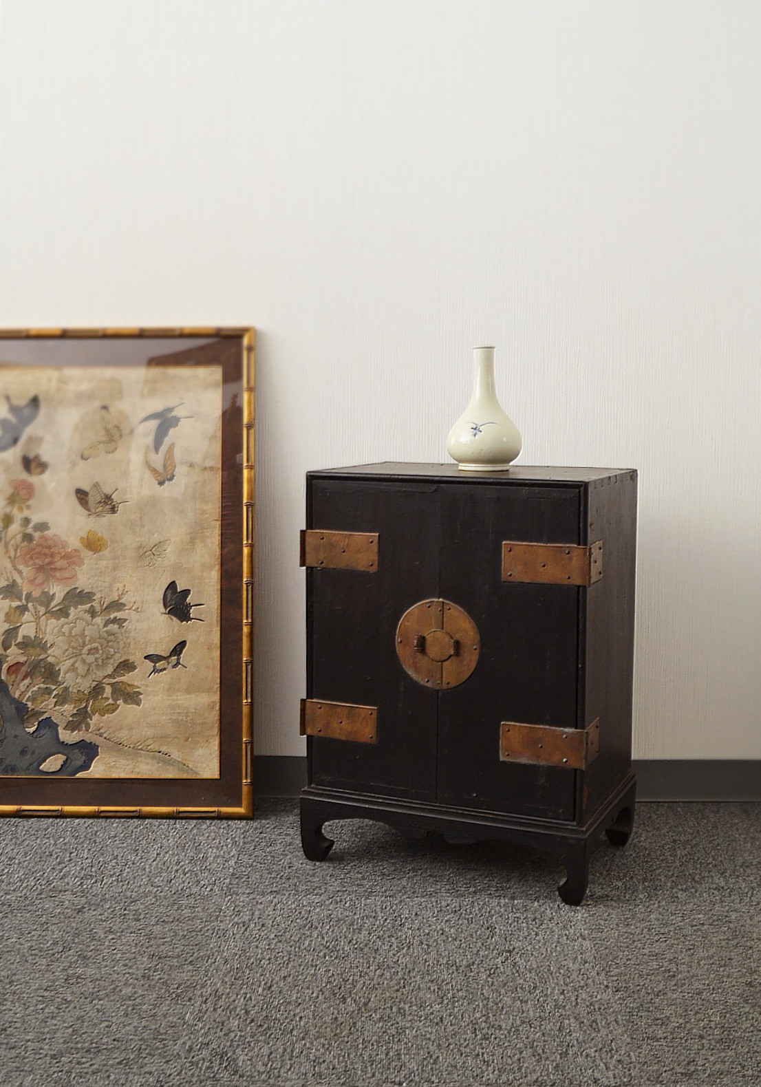 韓国工藝李朝家具アンティーク花台テーブル花梨シノワズリ 韓流