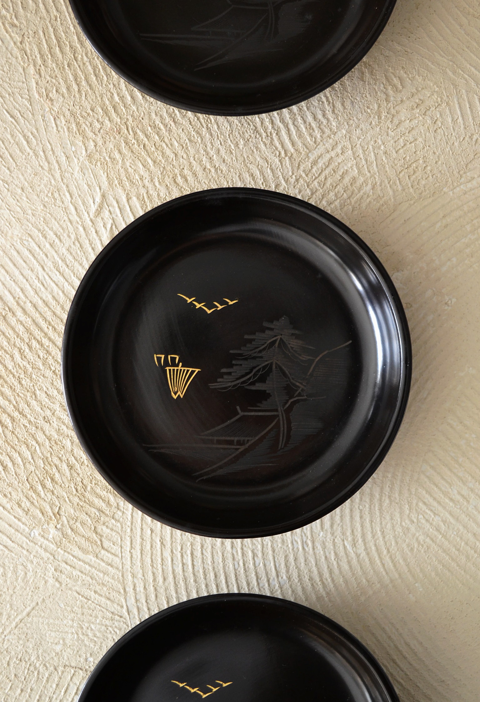 Antique Sam's Collection 漆皿 直径155mm