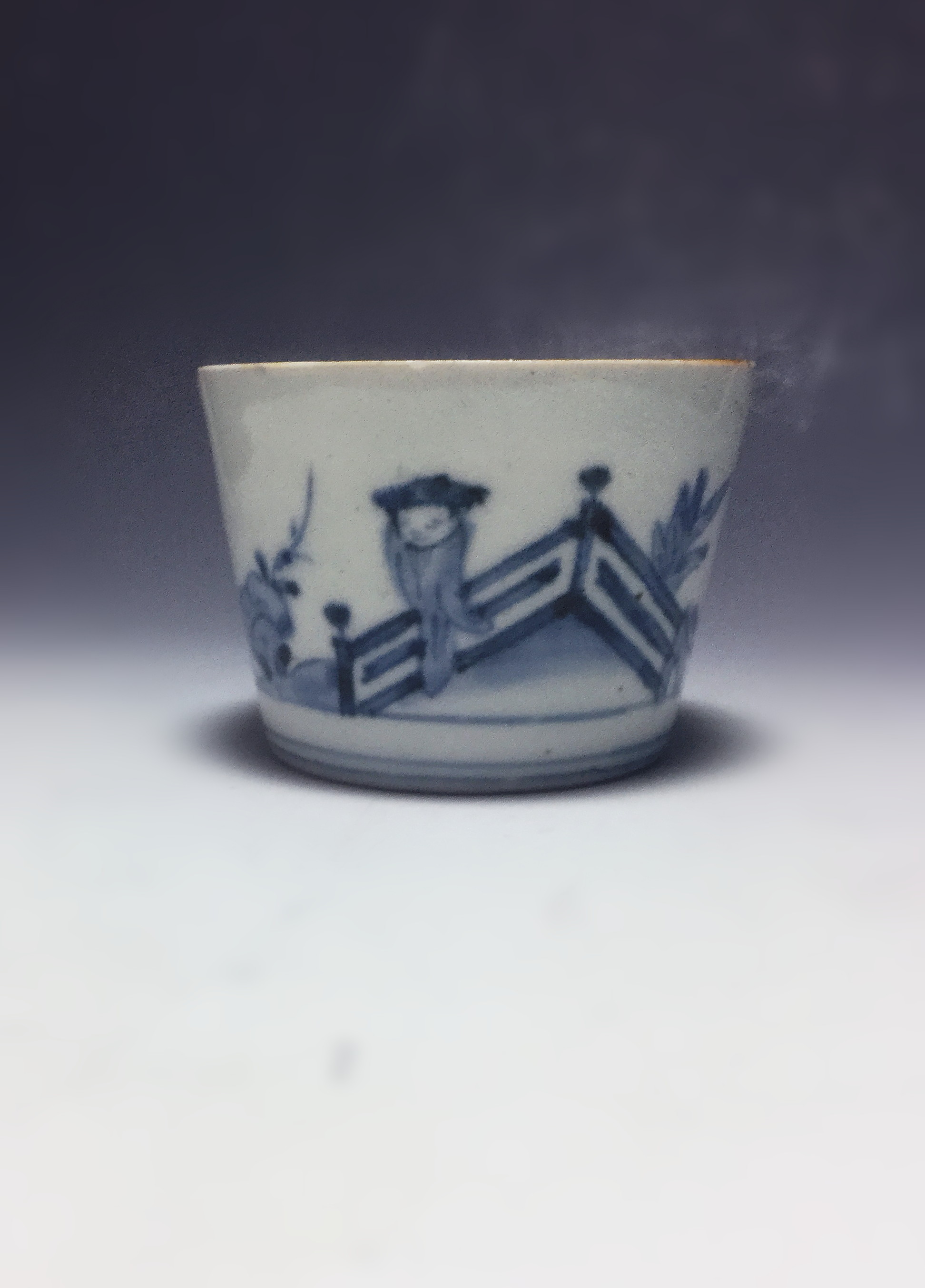 伊万里蕎麦猪口　人物図