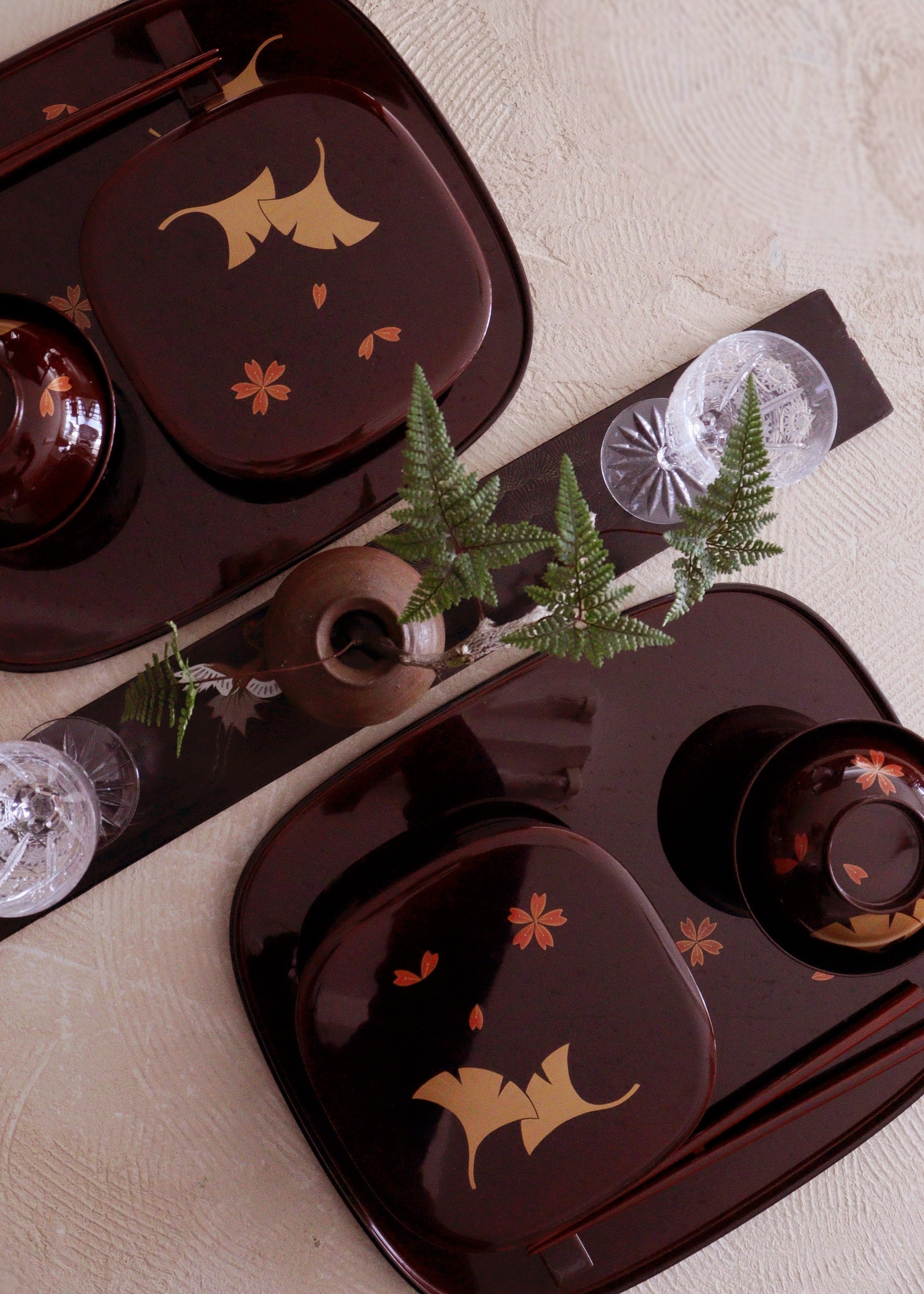 輪島塗おもてなし膳セット 2セット 懐石膳 懐石セット 会席 お膳 お重