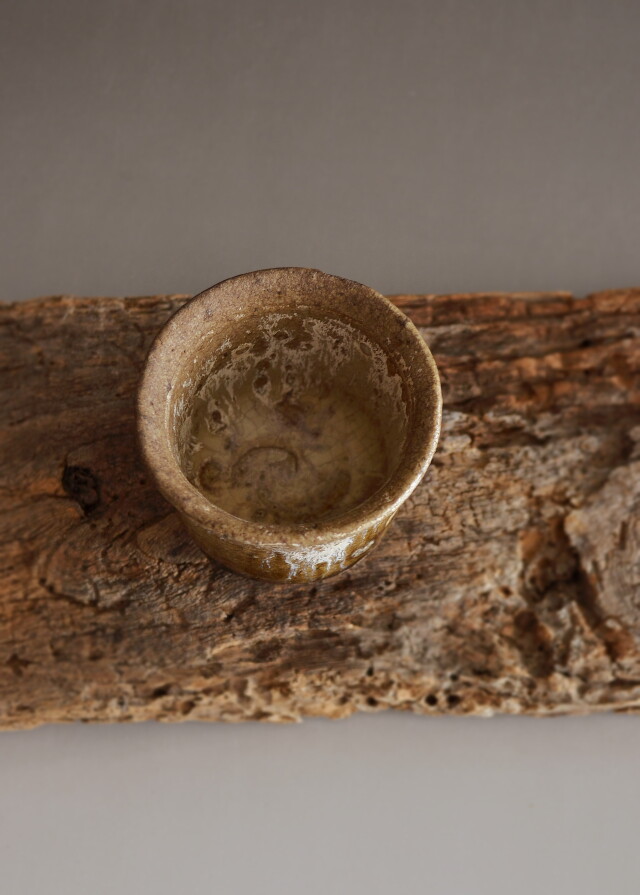 唐津酒器 ぐいのみ 斑唐津 古陶磁 酒器 堀の手 古唐津Antique Sam's