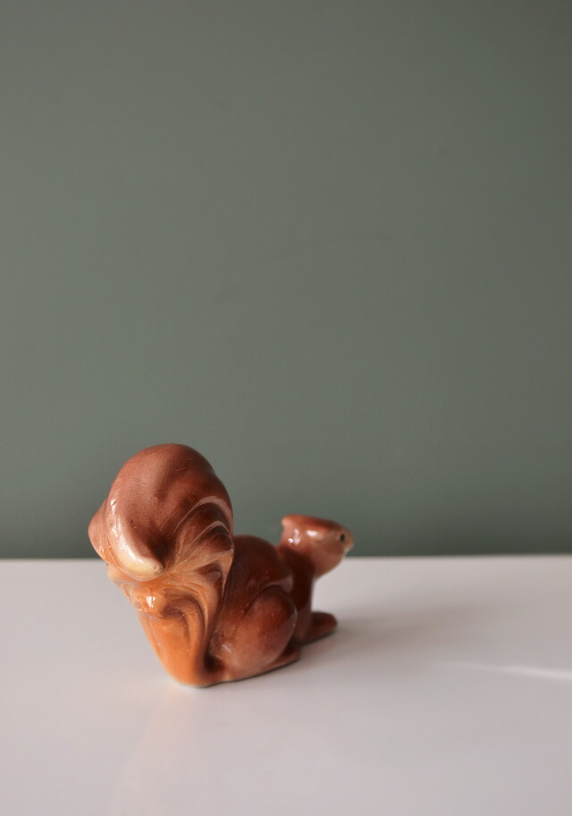 Antique Sam's Collection昭和レトロ 可愛い小さなリスの