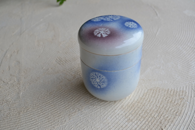 雪結晶紋二段重