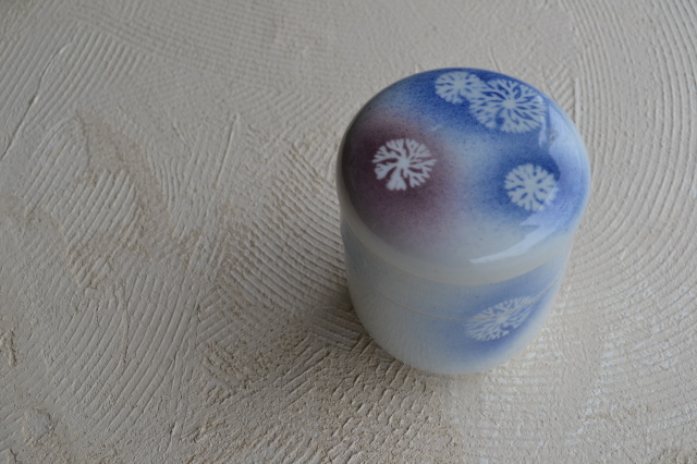 雪結晶紋二段重