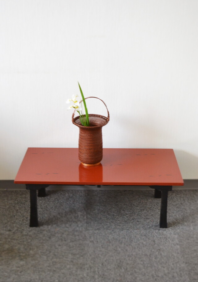 根来塗りちゃぶ台　根来膳　根来テーブル