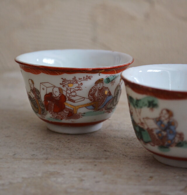 煎茶道具まとめて　備前焼　常滑焼　煎茶碗　湯冷まし 煎茶道具まとめて 備前焼 常滑焼 煎茶碗 湯冷まし 九谷焼煎茶