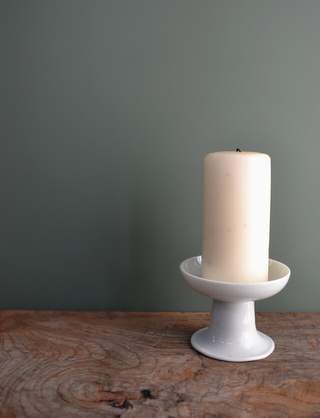 白磁　祭器 　蝋燭立て　キャンドルスタンド再入荷