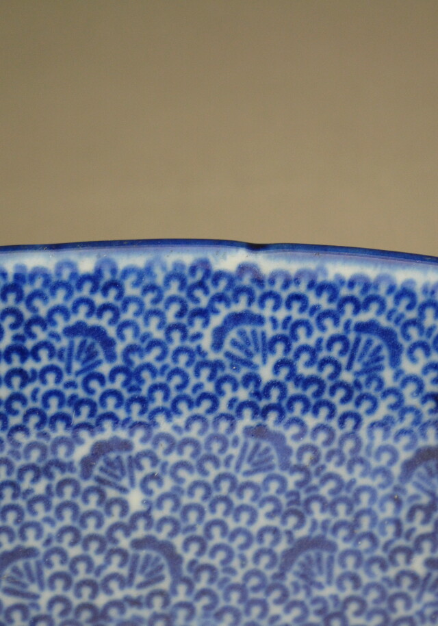 みじん唐草大皿 楽天市場】みじん唐草 輪花六寸皿 ＜染付 / 和食＞ : TABLE ＆ STYLE