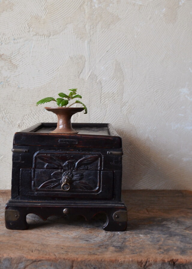 灯火器　灯明皿　たんころひょうそく　古道具　金継　一輪挿し　急須台