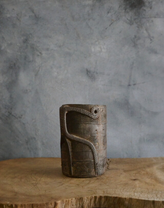 アンティーク　ウッドジャグ　大きなジャグ　