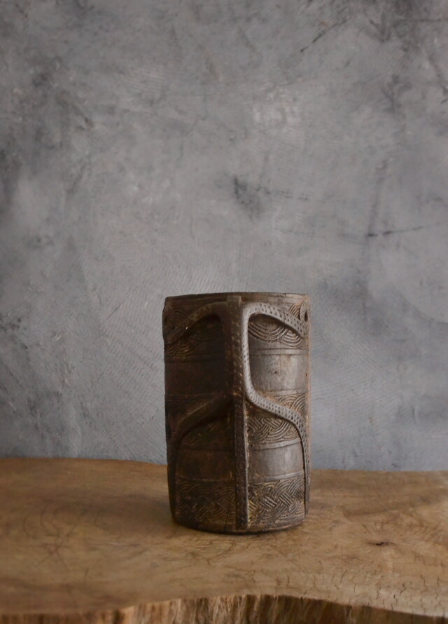 アンティーク　ウッドジャグ　大きなジャグ　