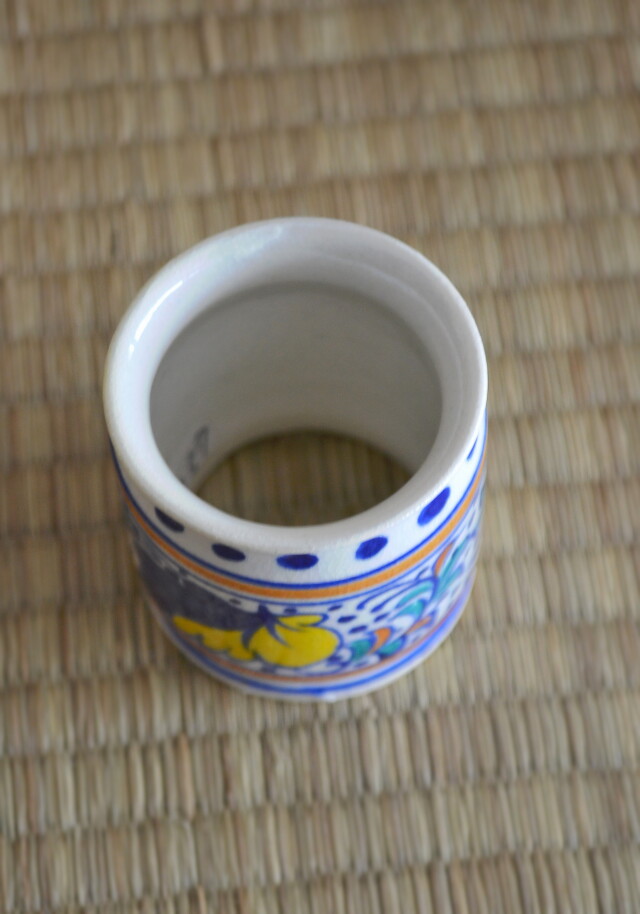 加賀瑞山作 紅毛写蓋置 茶道具 蓋置 Antique Sam's Collection
