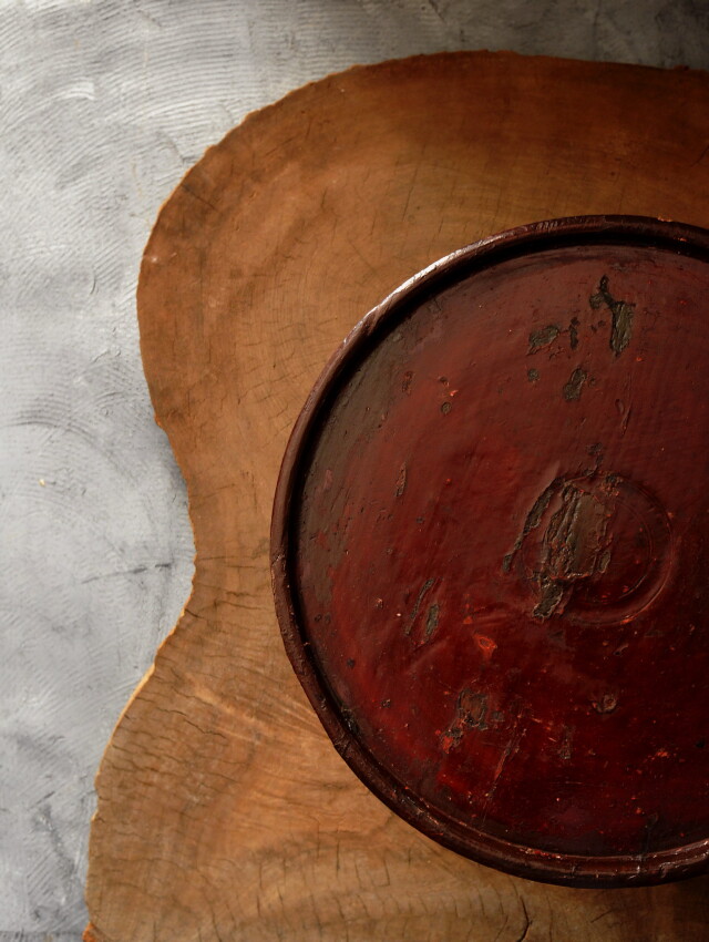 Antique Sam's Collection李朝円盤 丸膳 小盤