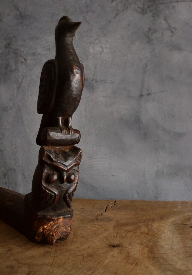 李朝　木製雑像　チャプサン　木俑　モグ