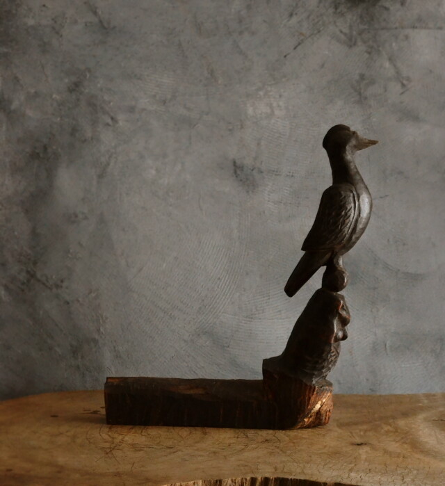 李朝　木製雑像　チャプサン　木俑　モグ