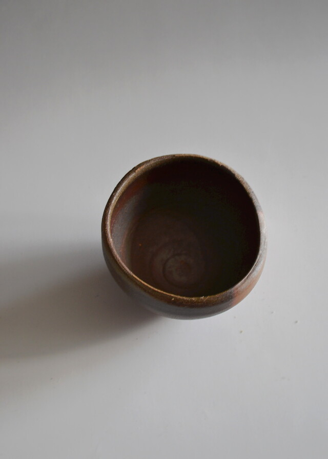 　備前焼　ぐいのみ　酒器　酒杯　藤原敬介作