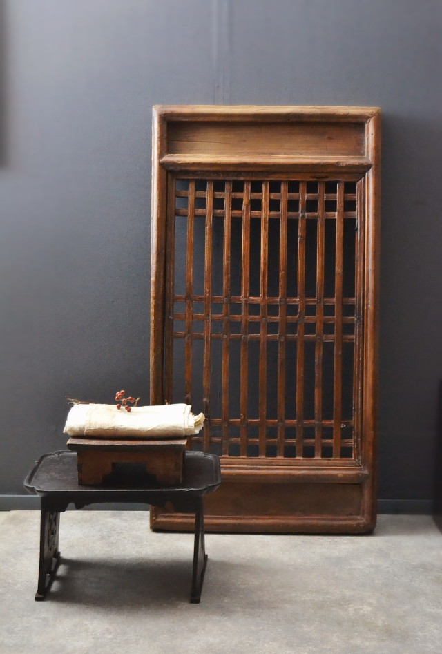 Antique Sam's Collection 李朝格子戸 格子扉 韓国家具 建具