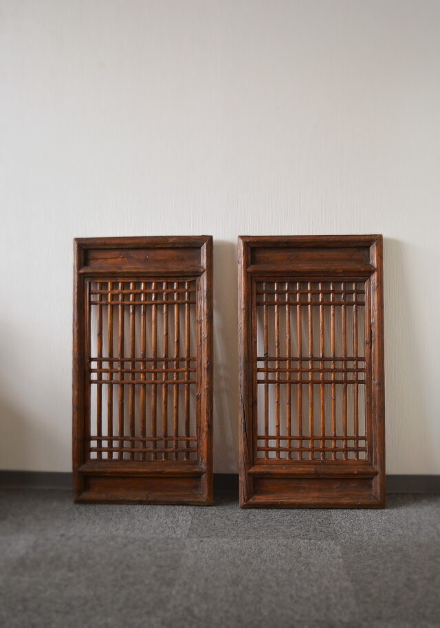Antique Sam S Collection 李朝格子戸 格子扉 韓国家具 建具
