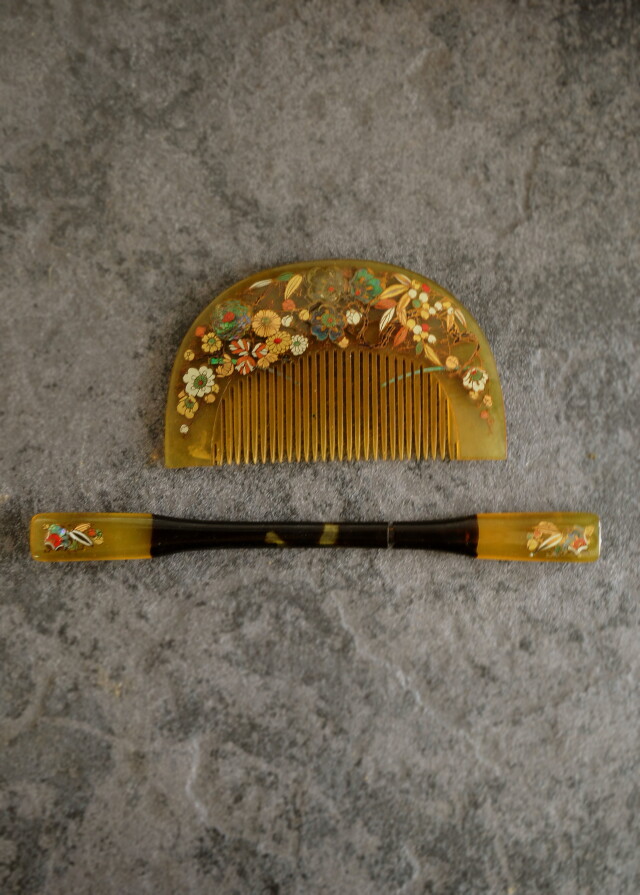 古い籠　民芸　古道具　味のある籠　猫籠