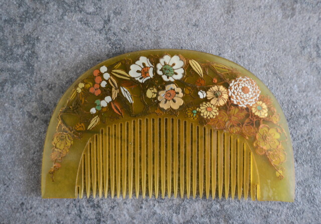 鼈甲螺鈿簪笄セット Antique Sam's Collection