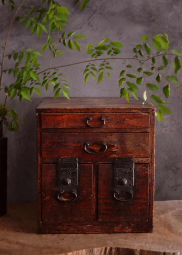 小箪笥　和箪笥　手元箪笥　古道具　小引き出し