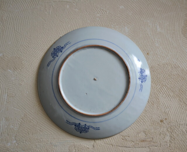 李朝‥染め付け栗紋皿 李朝‥染め付け栗紋皿 李朝‥染め付け栗紋皿 2025年