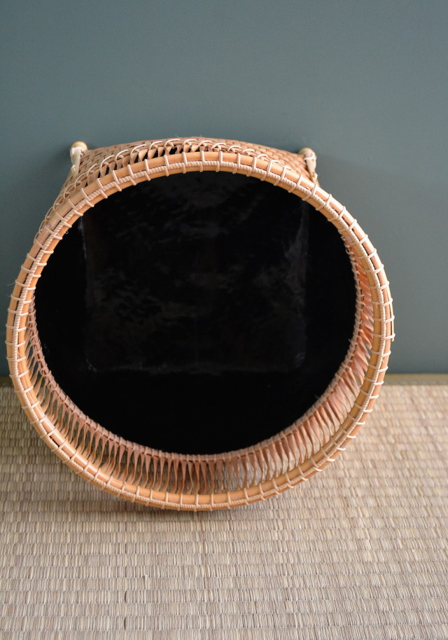 Antique Sam's Collection清風籠 炭斗 風炉 茶道具 籠