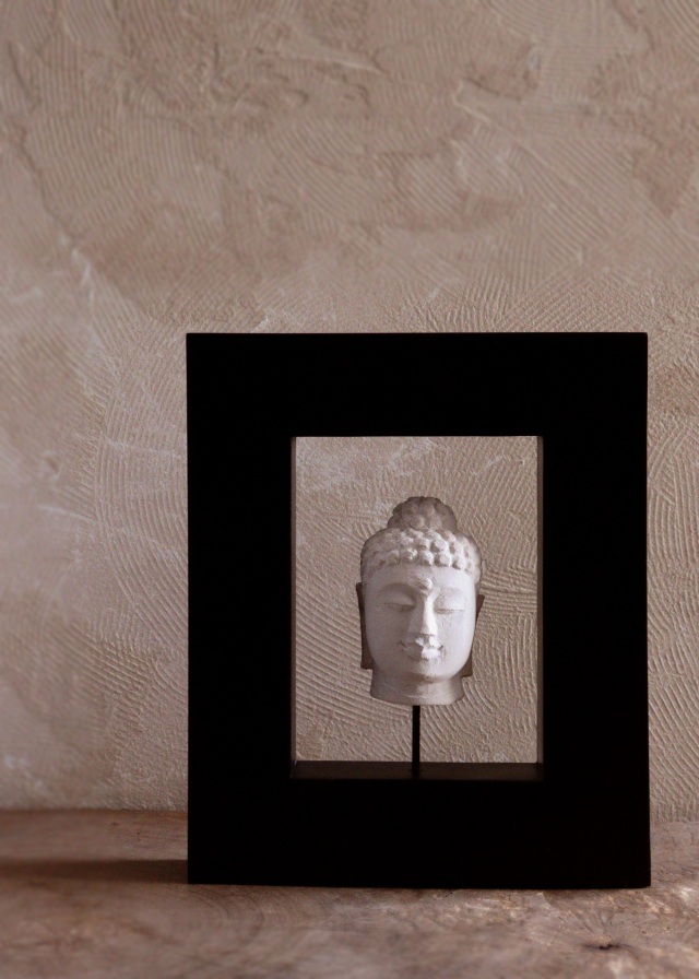 インテリア　ブッダ　オブジェ　ウォールデコレーション　仏頭