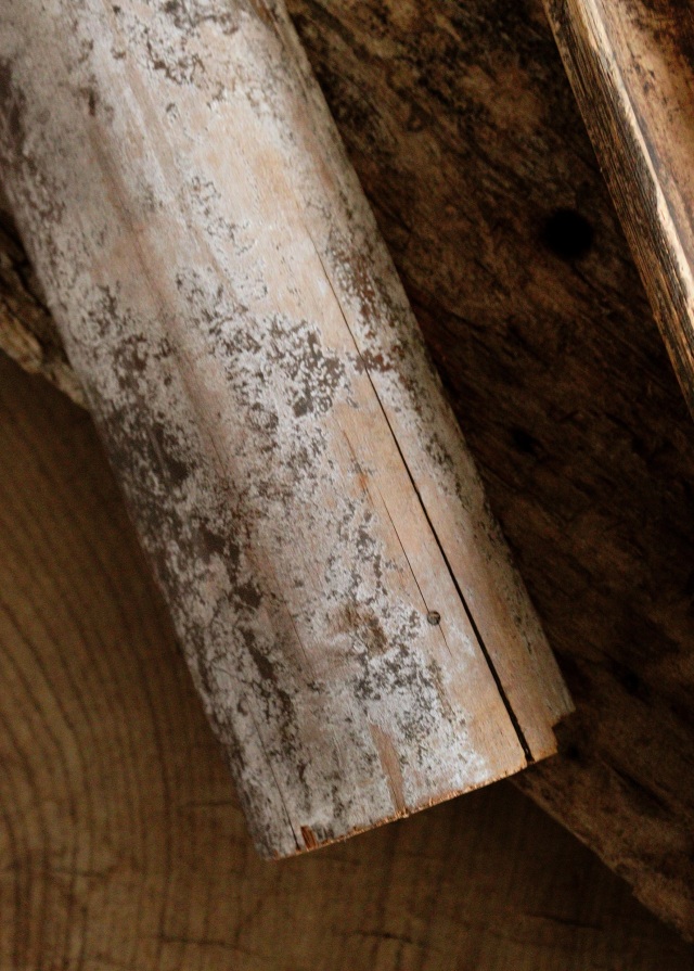 古竹　古木　茶則　煤竹　煎茶　煎茶道具　枯木　古玩　古材