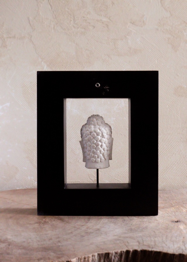 インテリア　ブッダ　オブジェ　ウォールデコレーション　仏頭