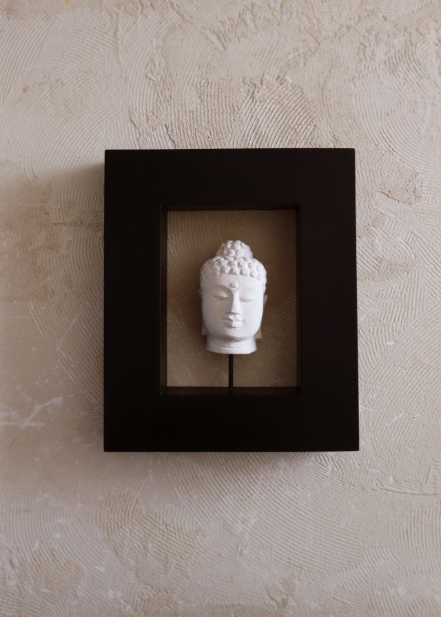インテリア　ブッダ　オブジェ　ウォールデコレーション　仏頭
