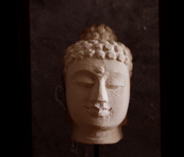 インテリア　ブッダ　オブジェ　ウォールデコレーション　仏頭