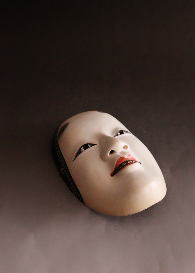 小面　能面　お面　能狂言　木彫　