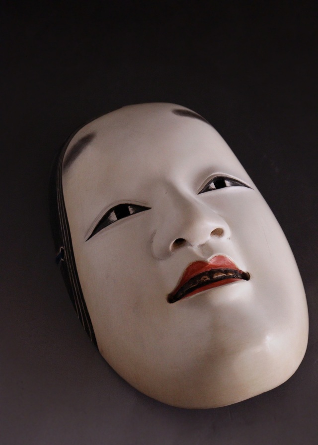小面　能面　お面　能狂言　木彫　