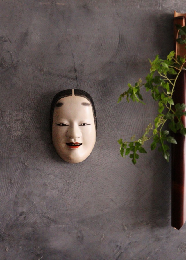 小面　能面　お面　能狂言　木彫　