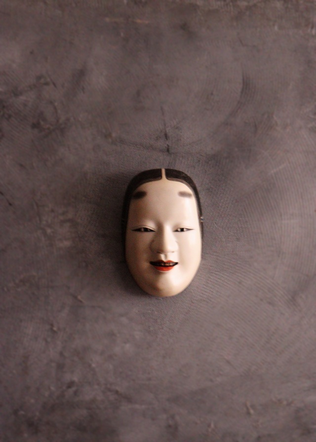 小面　能面　お面　能狂言　木彫　