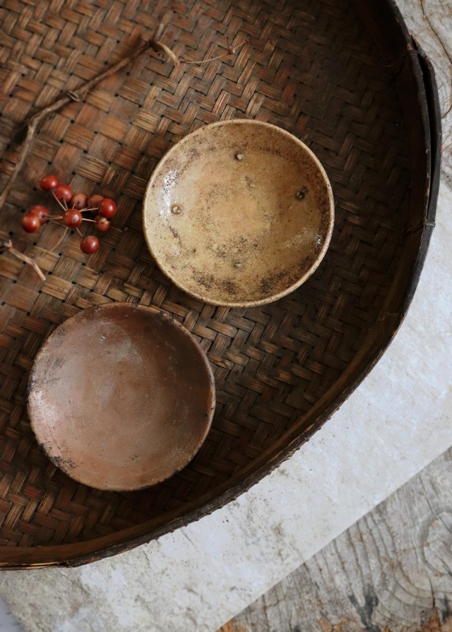 灯火器 油皿 黄瀬戸皿 小皿 灯明皿 たんころひょうそく 古道具 急須台 灯火器 油皿 黄瀬戸皿 小皿 灯明皿 たんころひょうそく 古道具 急須台