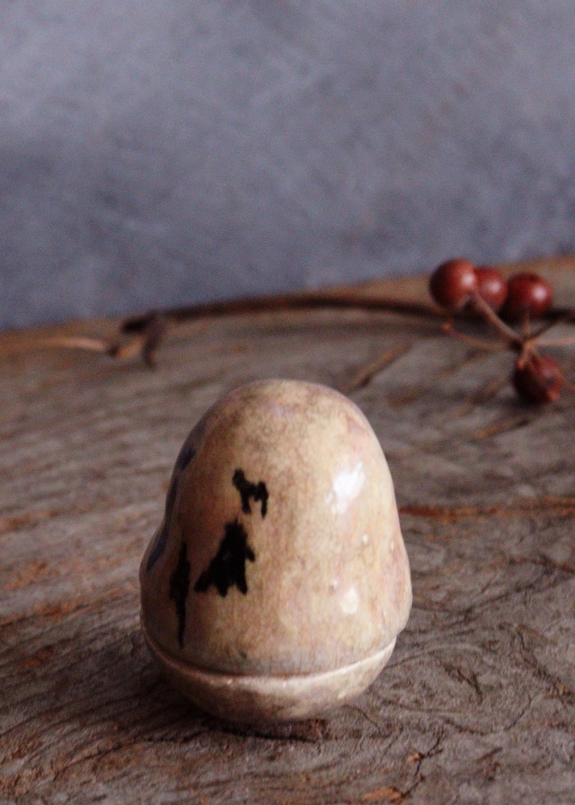 お化けの香合　ハロウィン　10月茶会　みたて　茶道具　茶器　香合