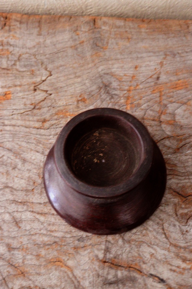 李朝　木台　祭器　高坏　菓子皿  木台　直径130ｍｍ