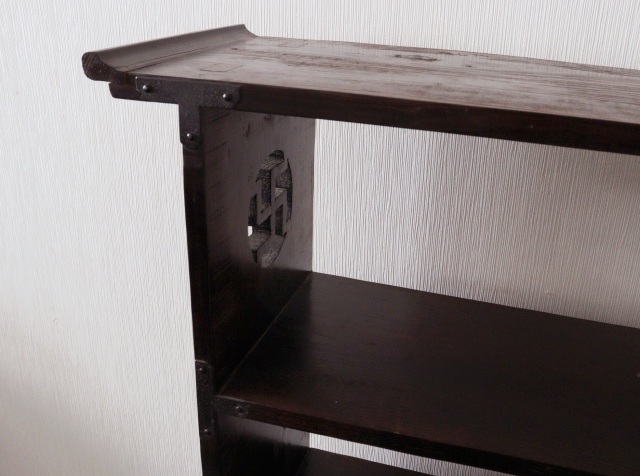 韓国家具　卓子　本棚　飾り棚　李朝スタイル　李朝 棚飾り