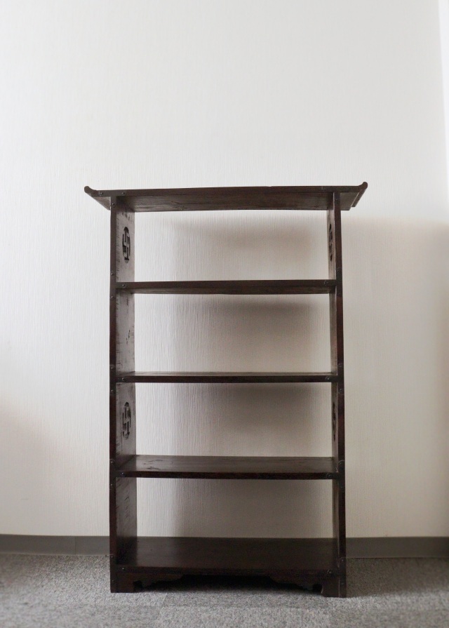 韓国家具　卓子　本棚　飾り棚　李朝スタイル　李朝 棚飾り