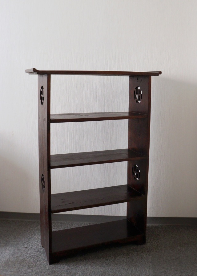 韓国家具　卓子　本棚　飾り棚　李朝スタイル　李朝 棚飾り