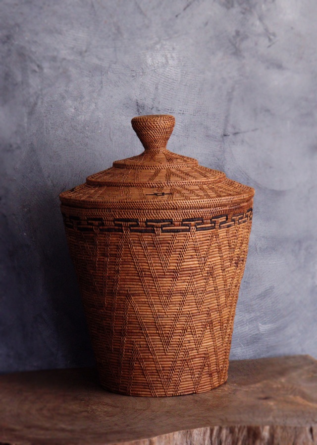 アタ　ランドリーBOX バスケット　インテリア　収納籠　籠　　特大H53cm