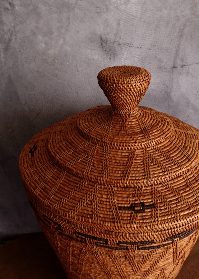 インテリア・小物アタ ランドリーBOX バスケット インテリア 収納籠 籠