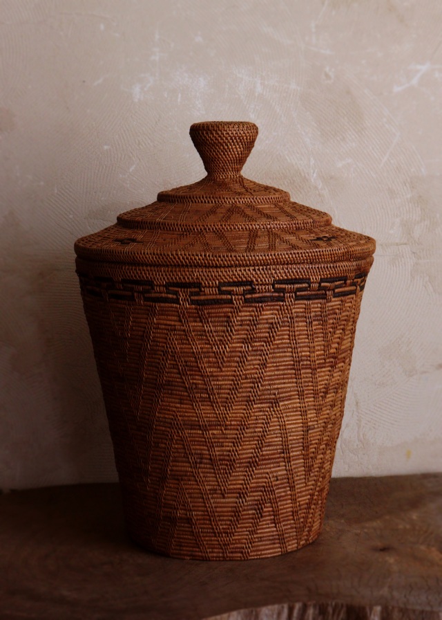 アタ　ランドリーBOX バスケット　インテリア　収納籠　籠　　特大H53cm